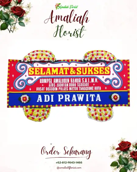 Papan Bunga Ucapan Selamat Harapanjaya